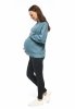 MijaCulture - 3 in 1 light super soft maternity and nursing sweatshirt Olivia M019 Blue